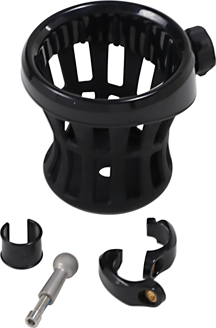 CIRO Drink Holder - 7/8"-1" Handlebar Mount - Black 50613