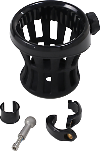 CIRO Drink Holder - 7/8"-1" Handlebar Mount - Black 50613