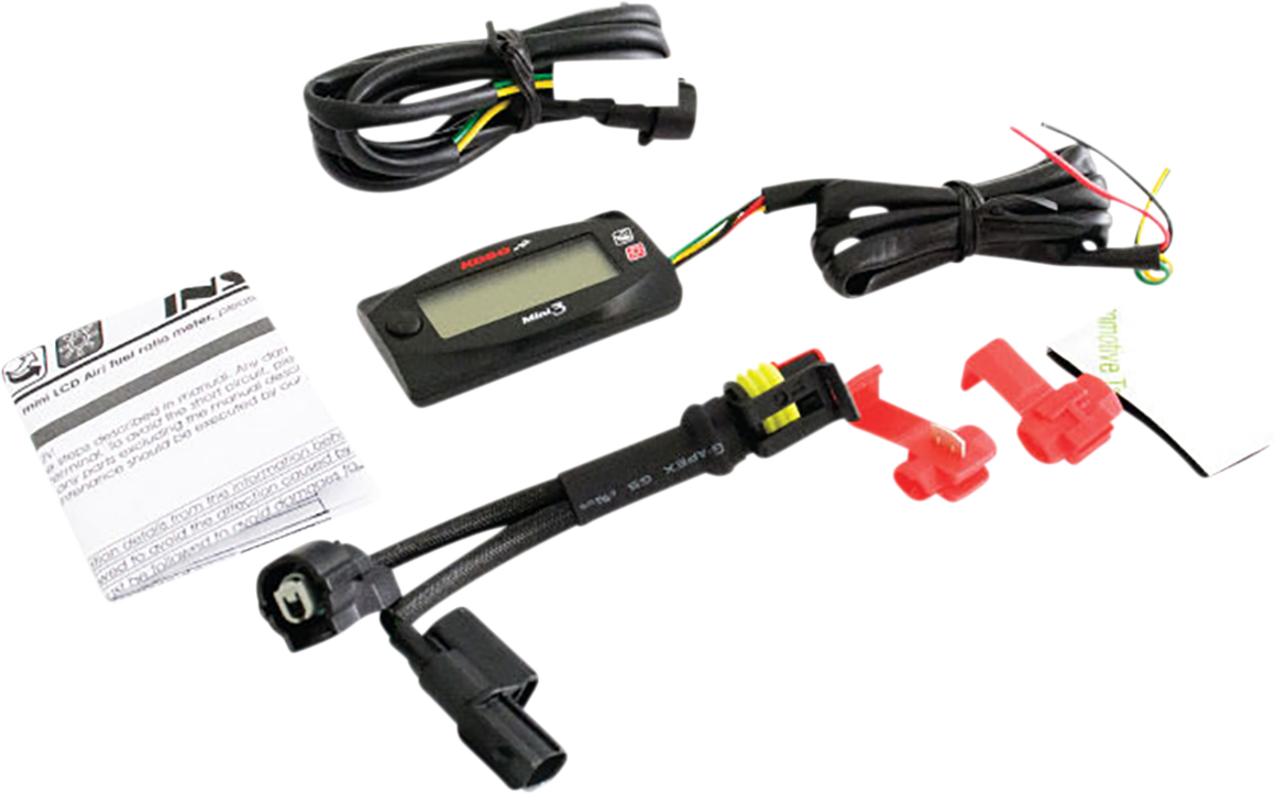 KOSO NORTH AMERICA Mini 3 Air/Fuel Ratio Meter - Honda Grom BA003214