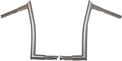 FAT BAGGERS INC. 1-1/4" EZ Install Pointed Top Handlebar - 14" - Chrome 907014