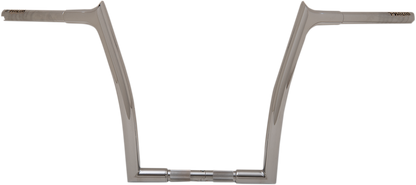 FAT BAGGERS INC. 1-1/4" EZ Install Pointed Top Handlebar - 14" - Chrome 907014
