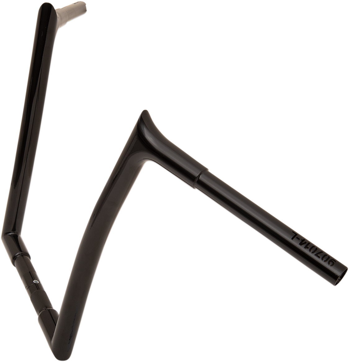 FAT BAGGERS INC. 1-1/4" EZ Install Pointed Top Handlebar - 14" - Black 907014-B