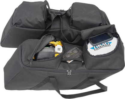 DRAG SPECIALTIES SEATS Saddlebag Liners - Black - FL '14-'22 3501-0942