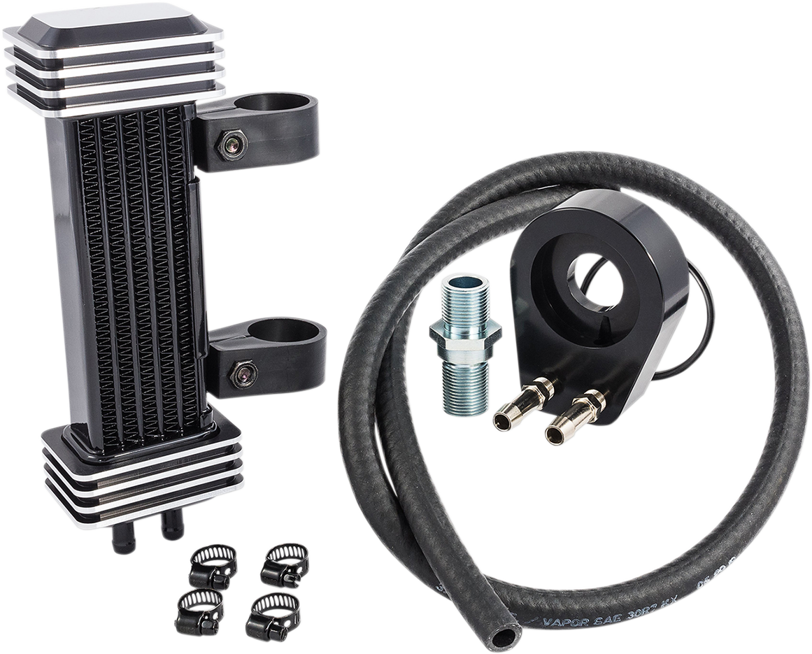 JAGG OIL COOLERS Oil Cooler Kit - Deluxe - 6-Row 762-1000