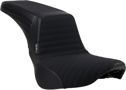 LE PERA Kickflip Seat - Pleated w/ Gripp Tape - Black - FXBB '18-'21 LY-590PTGP