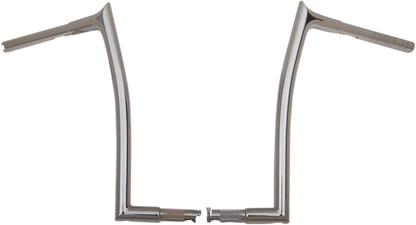 FAT BAGGERS INC. 1-1/4" EZ Install Pointed Top Handlebar - 16" - Chrome 907016