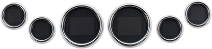 DAKOTA DIGITAL MLX 6-Gauge Instrument Kit - Chrome Bezel - Touring '99-'03 MLX-8696