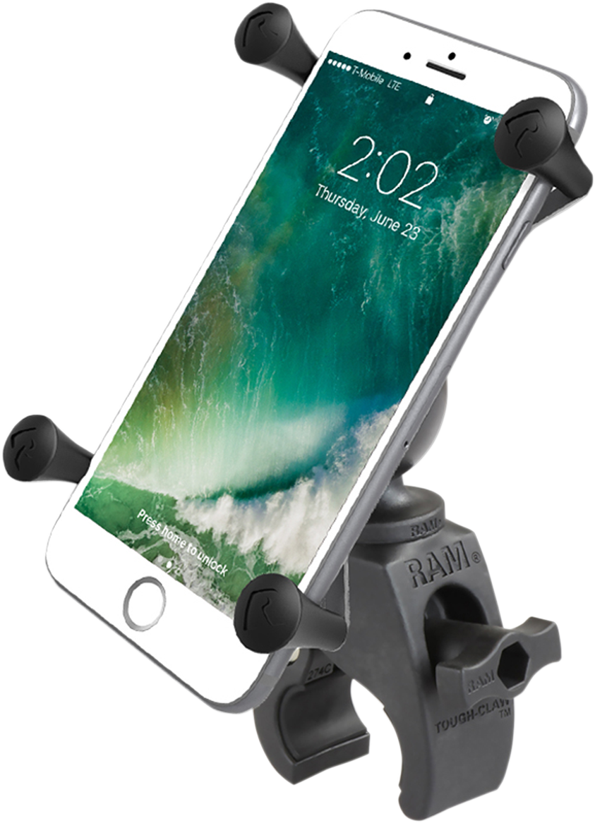 RAM MOUNTS Tough-Claw™ Mount with Universal X-Grip® Cradle RAMHOLUN10400U