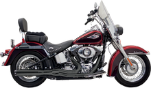 BASSANI XHAUST B1 2:1 Exhaust - Black 1S18RB