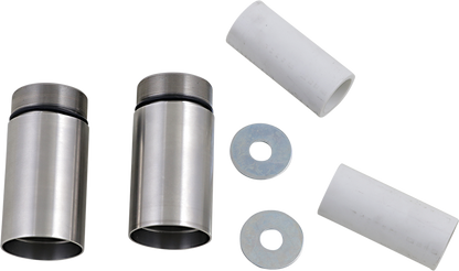 CYCLE VISIONS Fork Tube Extensions - 49 mm - Extends +3" - Chrome CV7113