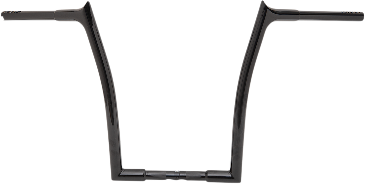 FAT BAGGERS INC. 1-1/4" EZ Install Pointed Top Handlebar - 16" - Black 907016-B