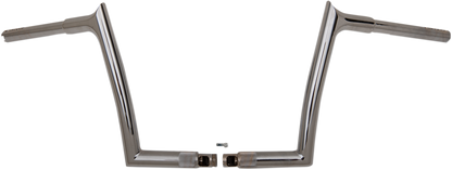 FAT BAGGERS INC. 1-1/4" EZ Install Pointed Top Handlebar - 10" - Chrome 906010