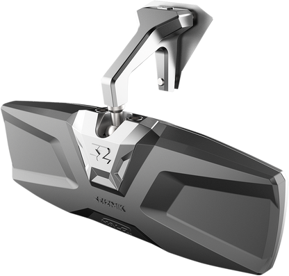 SEIZMIK Mirror - Halo R - Rear View - Rectangle - Silver - Can Am Maverick X3 56-18027