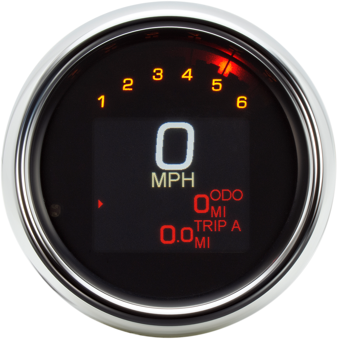DAKOTA DIGITAL Tank Speedometer - Chrome Bezel - 3-3/8" MLX-3000