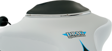 KLOCK WERKS Flare™ Windshield - 3-1/2" - Black - '96-'13 FLH KWW-01-0204