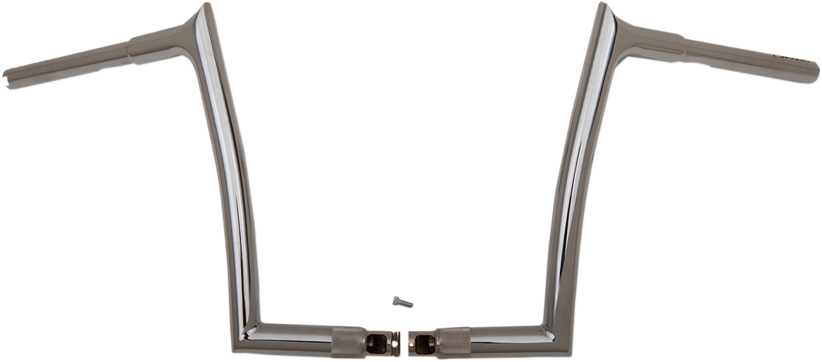 FAT BAGGERS INC. 1-1/4" EZ Install Pointed Top Handlebar - 12" - Chrome 906012