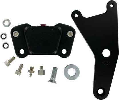GMA ENGINEERING BY BDL Rear Caliper - 81-84FX - Smooth Black GMA-115SB