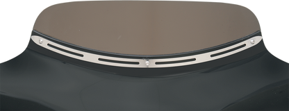 MEMPHIS SHADES Fairing Windshield Trim - Stainless Steel - Slotted - Slim MEM0923