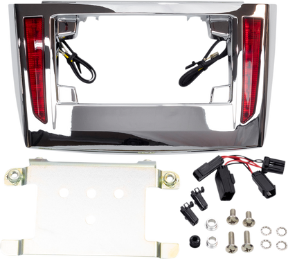 CIRO License Plate Frame - '09+ Trike - Chrome 40080