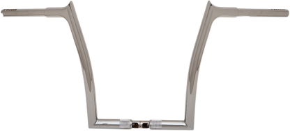 FAT BAGGERS INC. 1-1/4" EZ Install Pointed Top Handlebar - 14" - Chrome 906014