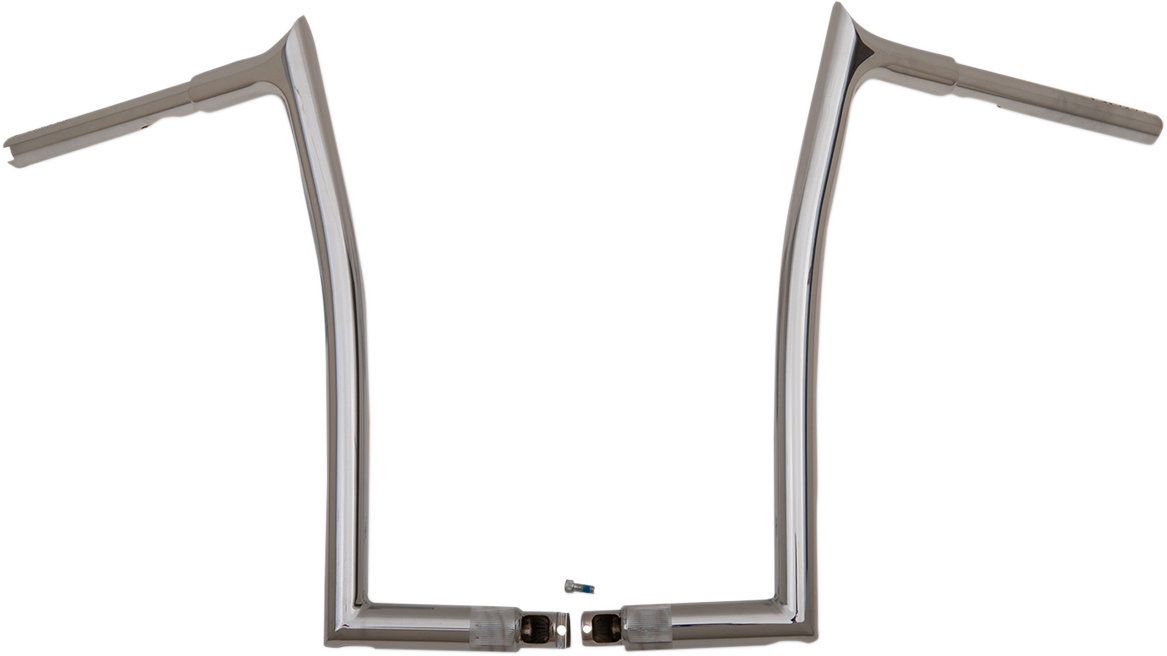 FAT BAGGERS INC. 1-1/4" EZ Install Pointed Top Handlebar - 16" - Chrome 906016