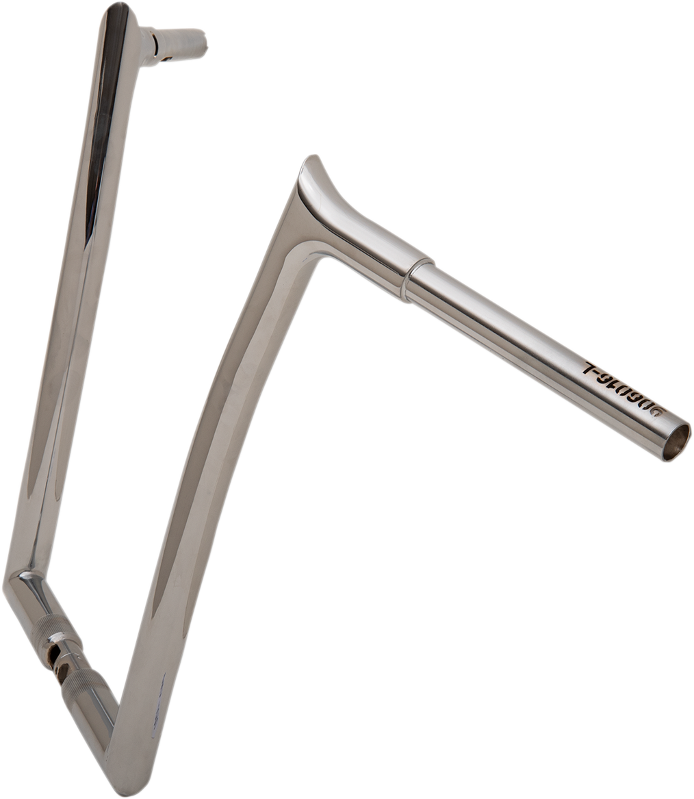 FAT BAGGERS INC. 1-1/4" EZ Install Pointed Top Handlebar - 16" - Chrome 906016