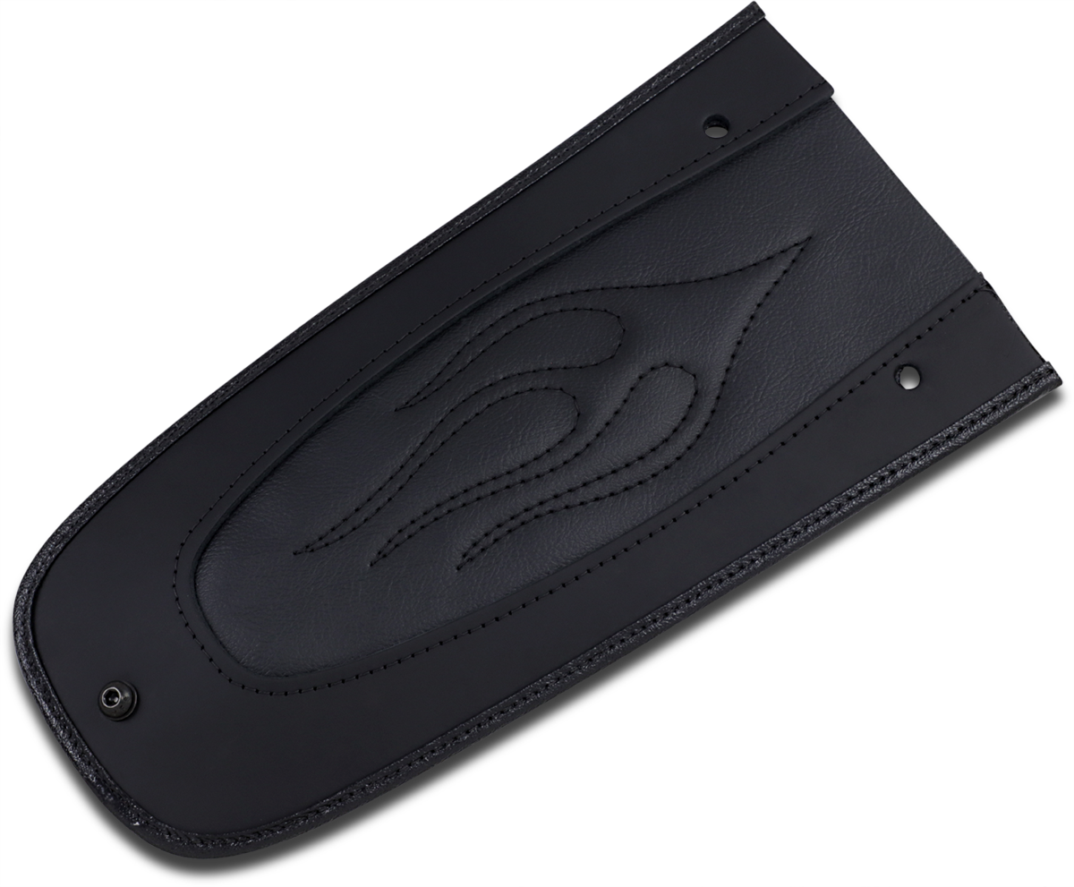 DRAG SPECIALTIES SEATS Fender Skin - Flame Stitched Automotive-Grade Vinyl Center 1405-0140