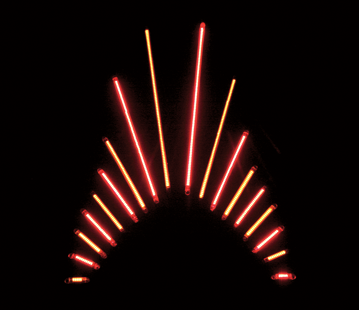 CUSTOM DYNAMICS TruFLEX® LED Strip - 3-3/8" - Red/Red TF20RR