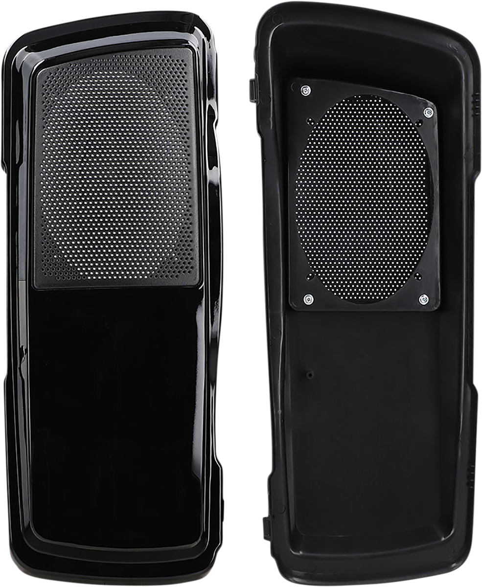 SADDLE TRAMP Saddlebag Lid - Dual - FLH/FLTR BC-HD69PR