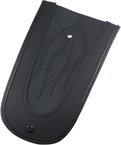 DRAG SPECIALTIES SEATS Fender Skin - Flame Stitched Automotive-Grade Vinyl Center 1405-0143
