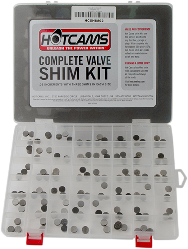 HOT CAMS Valve Shim Kit - 10.00 mm O.D. - KTM HCSHIM31