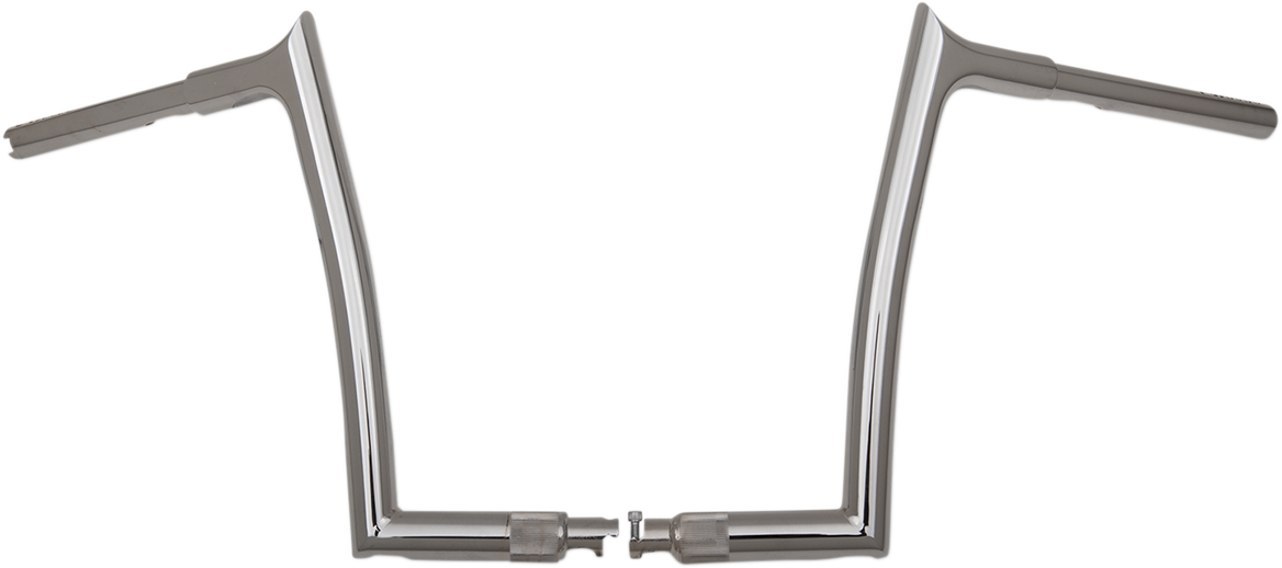FAT BAGGERS INC. 1-1/4" EZ Install Pointed Top Handlebar - 12" - Chrome 908012