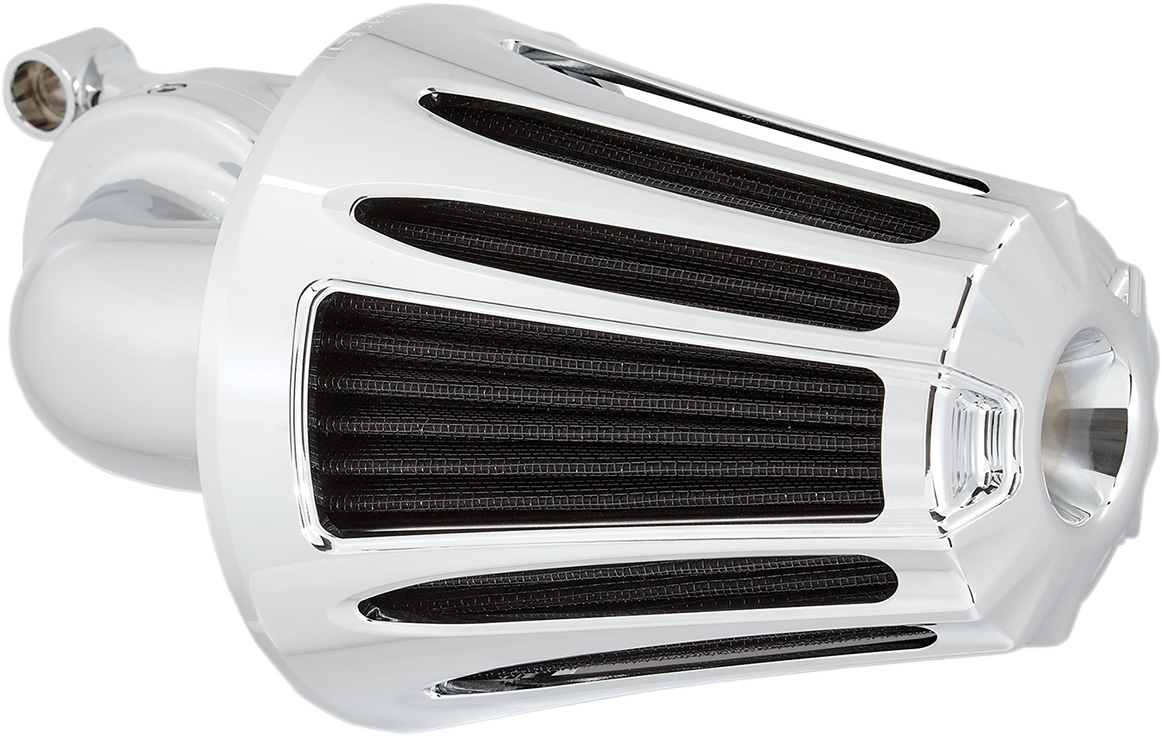 ARLEN NESS Monster Sucker Air Cleaner Cover - Deep-Cut - Chrome 81-103