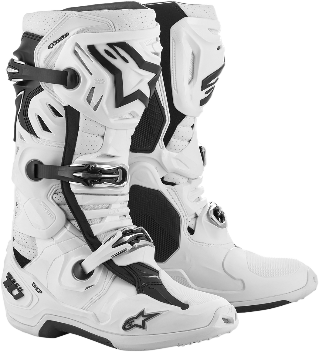 ALPINESTARS Tech 10 Supervented Boots - White - US 7 / EU 40.5 2010520-20-7