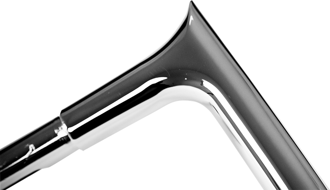 FAT BAGGERS INC. 1-1/4" EZ Install Pointed Top Handlebar - 14" - Chrome 908014