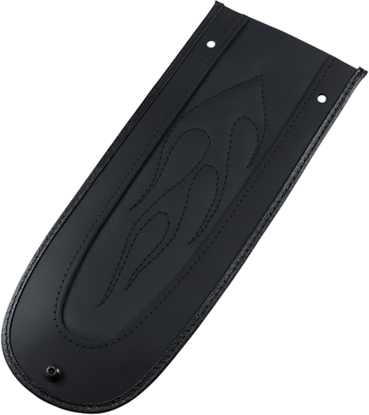 DRAG SPECIALTIES SEATS Fender Skin - Flame Stitched Automotive-Grade Vinyl Center 1405-0146