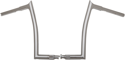 FAT BAGGERS INC. 1-1/4" EZ Install Pointed Top Handlebar - 14" - Chrome 908014