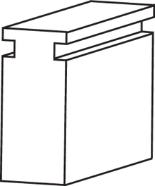 GARLAND Tunnel Wear Strip - Ski-Doo 04A-50001-00-01