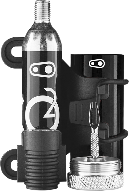 CRANKBROTHERS Cigar Tool Plug Kit & CO2 Head - Black/Silver 16570