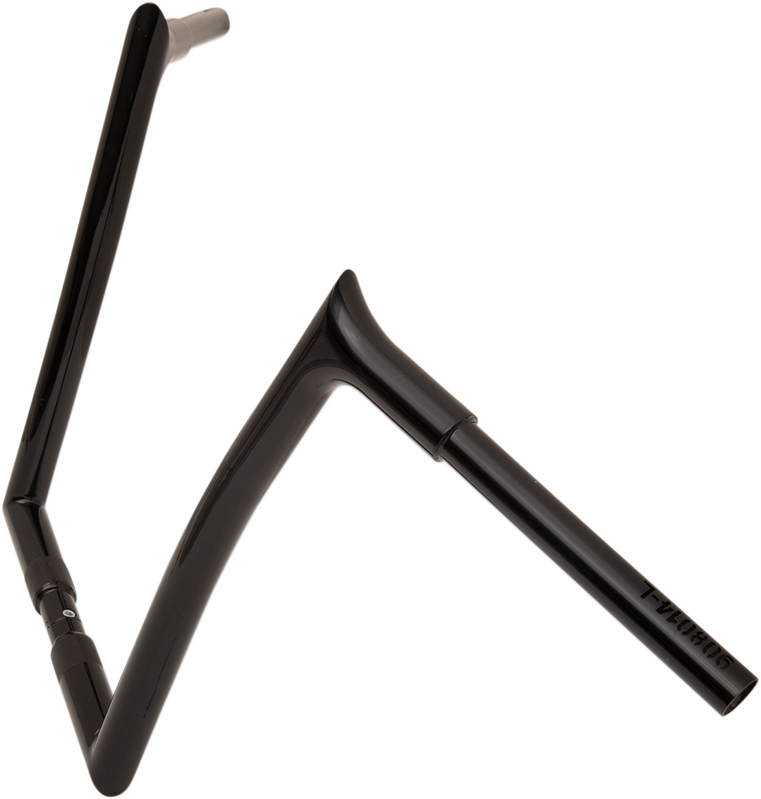 FAT BAGGERS INC. 1-1/4" EZ Install Pointed Top Handlebar - 14" - Black 908014-B
