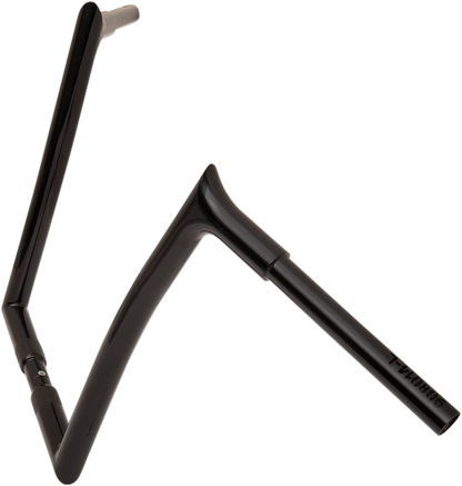 FAT BAGGERS INC. 1-1/4" EZ Install Pointed Top Handlebar - 14" - Black 908014-B