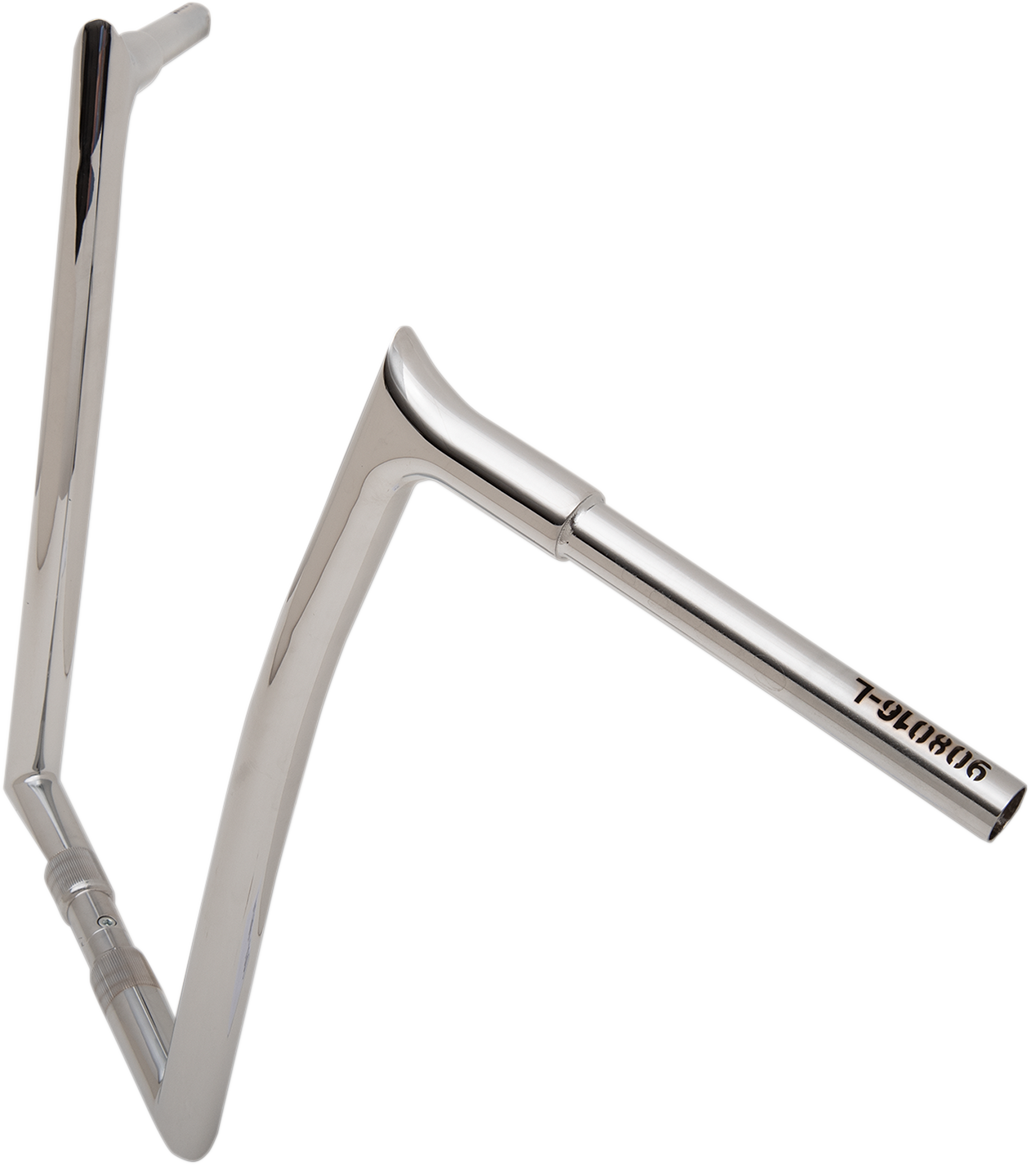 FAT BAGGERS INC. 1-1/4" EZ Install Pointed Top Handlebar - 16" - Chrome 908016