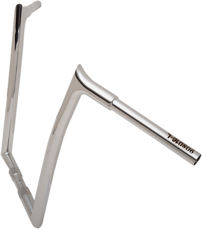 FAT BAGGERS INC. 1-1/4" EZ Install Pointed Top Handlebar - 16" - Chrome 908016