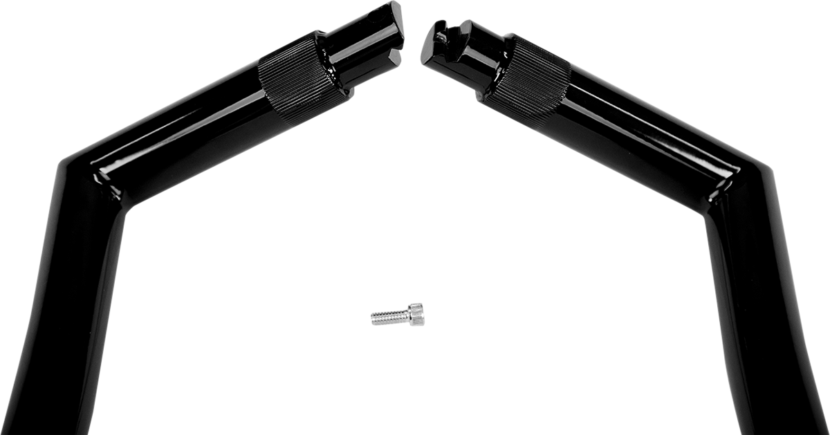 FAT BAGGERS INC. 1-1/4" EZ Install Pointed Top Handlebar - 16" - Black 908016-B