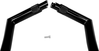FAT BAGGERS INC. 1-1/4" EZ Install Pointed Top Handlebar - 16" - Black 908016-B
