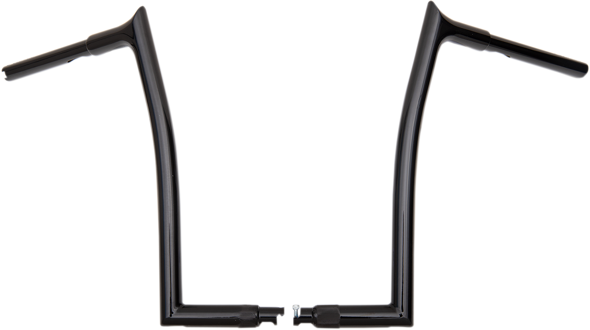 FAT BAGGERS INC. 1-1/4" EZ Install Pointed Top Handlebar - 16" - Black 908016-B
