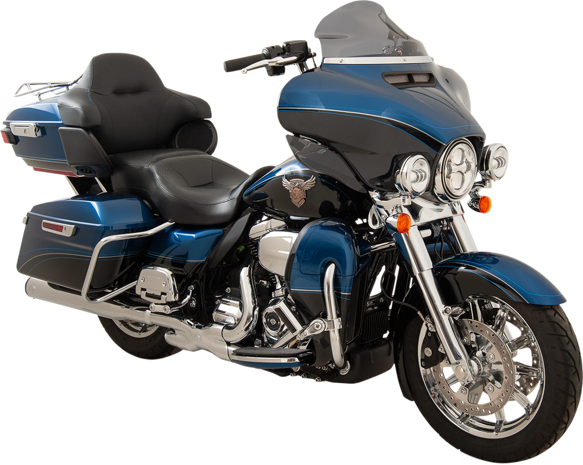 KLOCK WERKS Flare™ Windshield - 8-1/2" - Dark - Smoke - FLH KWW-01-0210-2014
