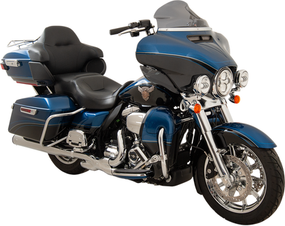 KLOCK WERKS Flare™ Windshield - 8-1/2" - Dark - Smoke - FLH KWW-01-0210-2014