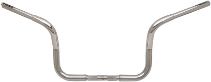 FAT BAGGERS INC. 1-1/4" EZ Install Round Top Handlebar - 10" - Chrome 903010
