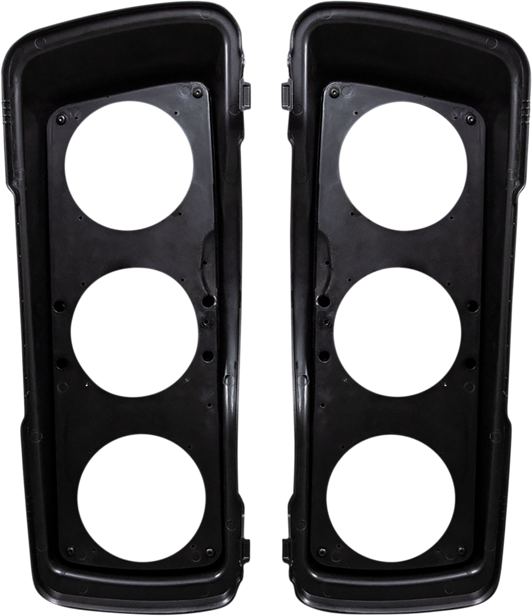 SADDLE TRAMP Saddlebag Lid - Triple - FLH/FLTR BC-HD365-1